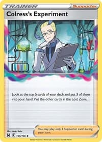 Colress's Experiment - SWSH11: Lost Origin - Pokemon card