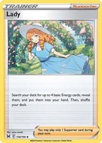 Lady - SWSH11: Lost Origin - Pokemon card