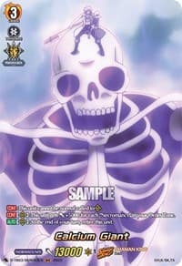 Calcium Giant (SKR) - D-TB03: Shaman King - Cardfight Vanguard card