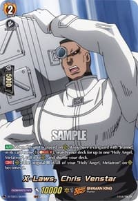X-Laws, Chris Venstar (SKR) - D-TB03: Shaman King - Cardfight Vanguard card