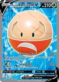 Hisuian Electrode V (Full Art) - SWSH11: Lost Origin - Pokemon card