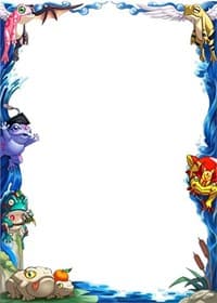 Small Frog Border Oversleeves (70-Pack) - ManaMoon Card Sleeves - Card Sleeves card
