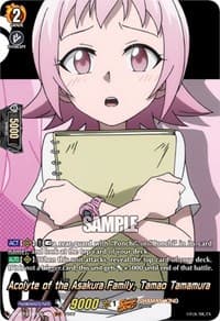 Acolyte of the Asakura Family, Tamao Tamamura (SKR) - D-TB03: Shaman King - Cardfight Vanguard card