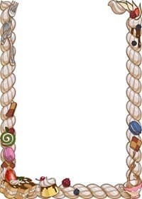 Small Sweet Indolchence Border Oversleeves (70-Pack) - ManaMoon Card Sleeves - Card Sleeves card