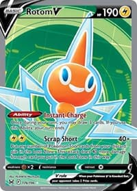 Rotom V (Full Art) - SWSH11: Lost Origin - Pokemon card