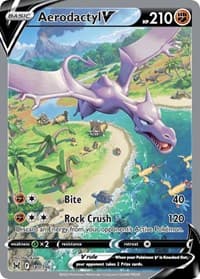 Aerodactyl V (Alternate Full Art) - SWSH11: Lost Origin - Pokemon card
