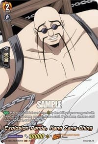 Explosion Panda, Hang Zang-Ching (SKR) - D-TB03: Shaman King - Cardfight Vanguard card