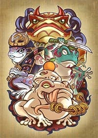 Small Frog Army Sleeves (70-Pack) - ManaMoon Card Sleeves - Card Sleeves card