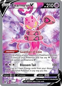 Enamorus V (Full Art) - SWSH11: Lost Origin - Pokemon card