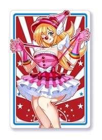 Small Dark Clowngal Sleeves (70-Pack) - ManaMoon Card Sleeves - Card Sleeves card