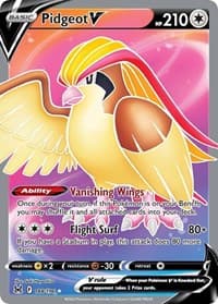 Pidgeot V (Full Art) - SWSH11: Lost Origin - Pokemon card