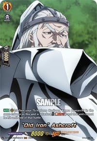 "Old Iron" Ashcroft (SKR) - D-TB03: Shaman King - Cardfight Vanguard card