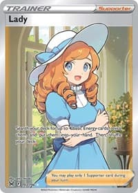 Lady (Full Art) - SWSH11: Lost Origin - Pokemon card