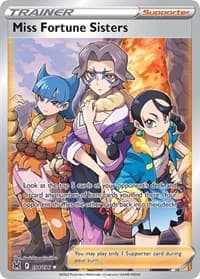 Miss Fortune Sisters (Full Art) - SWSH11: Lost Origin - Pokemon card