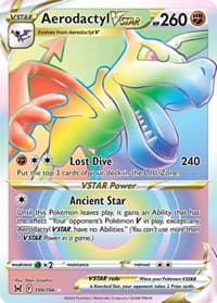 Aerodactyl VSTAR (Secret) - SWSH11: Lost Origin - Pokemon card