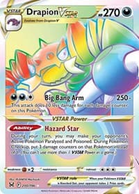 Drapion VSTAR (Secret) - SWSH11: Lost Origin - Pokemon card