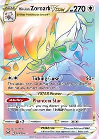 Hisuian Zoroark VSTAR (Secret) - SWSH11: Lost Origin - Pokemon card