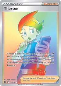 Thorton (Secret) - SWSH11: Lost Origin - Pokemon card