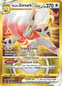 Hisuian Zoroark VSTAR (213) (Secret) - SWSH11: Lost Origin - Pokemon card