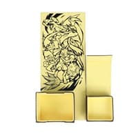 The Champion's Force Deck Box with Magnetic Dice Tray (Shirona Black) - ManaMoon Deck Boxes - Deck Boxes card