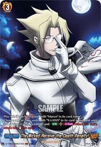 The Wicked Receive the Death Penalty! (SKR) - D-TB03: Shaman King - Cardfight Vanguard card