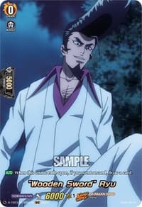 "Wooden Sword" Ryu (SKR) - D-TB03: Shaman King - Cardfight Vanguard card