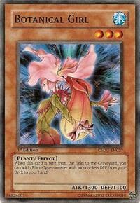Botanical Girl - Crossroads of Chaos - YuGiOh card