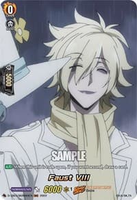 Faust VIII (SKR) - D-TB03: Shaman King - Cardfight Vanguard card