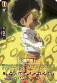 Together with the Jaguar Soul, Joco (SKR) - D-TB03: Shaman King - Cardfight Vanguard card