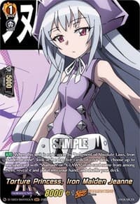 Torture Princess, Iron Maiden Jeanne (SKR) - D-TB03: Shaman King - Cardfight Vanguard card