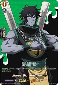Jiang Si, Lee Pyron (SKR) - D-TB03: Shaman King - Cardfight Vanguard card