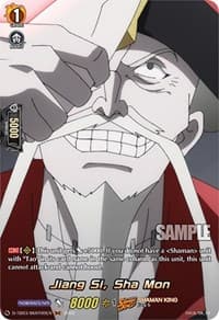 Jiang Si, Sha Mon (SKR) - D-TB03: Shaman King - Cardfight Vanguard card