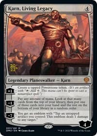 Karn, Living Legacy - Prerelease Cards - Magic: The Gathering card