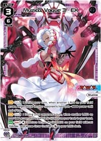 Muzica, Vogue 3 - EX - Curiosity Diva - WIXOSS card