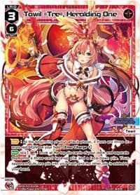 Tawil =Tre=, Heralding One - Curiosity Diva - WIXOSS card