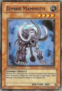 Zombie Mammoth - Crossroads of Chaos - YuGiOh card