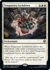 Temporary Lockdown - Prerelease Cards - Magic: The Gathering card