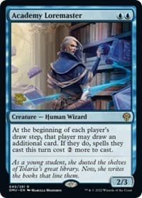Academy Loremaster - Prerelease Cards - Magic: The Gathering card