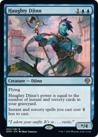 Haughty Djinn - Prerelease Cards - Magic: The Gathering card