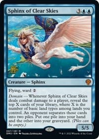 Sphinx of Clear Skies - Prerelease Cards - Magic: The Gathering card