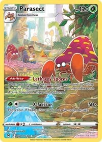 Parasect - SWSH11: Lost Origin Trainer Gallery - Pokemon card