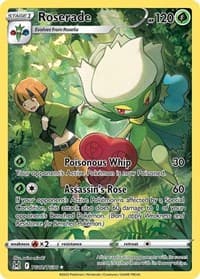 Roserade - SWSH11: Lost Origin Trainer Gallery - Pokemon card