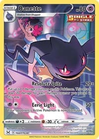 Banette - SWSH11: Lost Origin Trainer Gallery - Pokemon card
