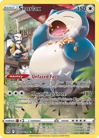 Snorlax - SWSH11: Lost Origin Trainer Gallery - Pokemon card