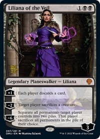 Liliana of the Veil - Prerelease Cards - Magic: The Gathering card