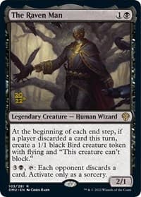 The Raven Man - Prerelease Cards - Magic: The Gathering card