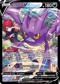 Crobat V - SWSH11: Lost Origin Trainer Gallery - Pokemon card