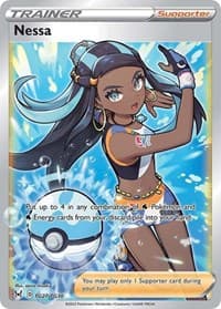 Nessa - SWSH11: Lost Origin Trainer Gallery - Pokemon card