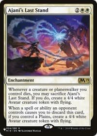 Ajani's Last Stand - The List Reprints - Magic: The Gathering card