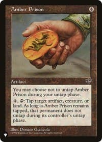 Amber Prison - The List Reprints - Magic: The Gathering card